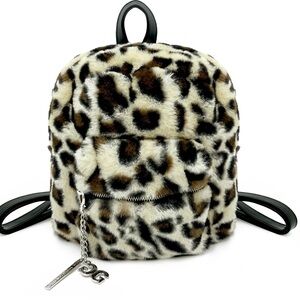 GILDA PARIS - Faux Fur Mini Backpack